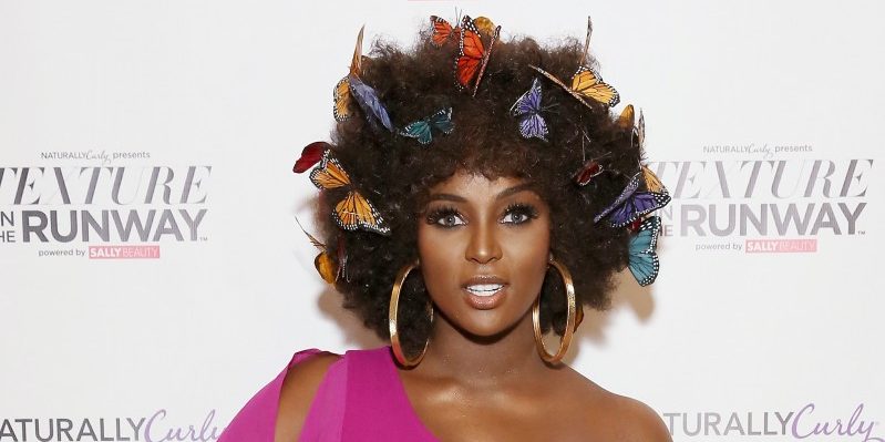 Amara La Negra Turn Heads as the Mane Attraction at Naturally Curly’s Texture on the Runway