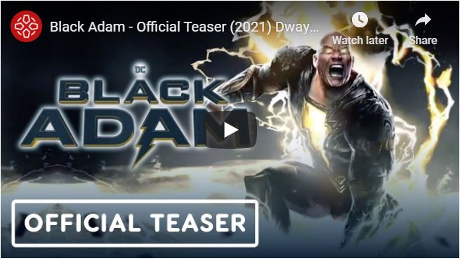 BLACK ADAM | Teaser - DC FanDome Exclusive | CorrienteLatina