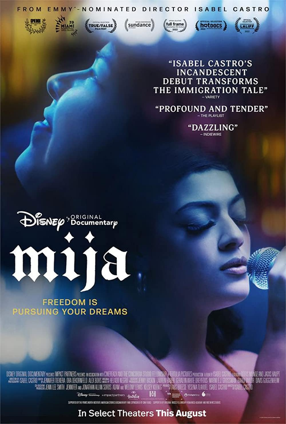 Disney Original documentary Mija, centered on the life of Doris Anahi